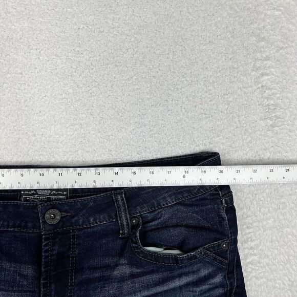 Salvage Men's Deep Indigo Bootcut Jeans - Picture 7 of 14